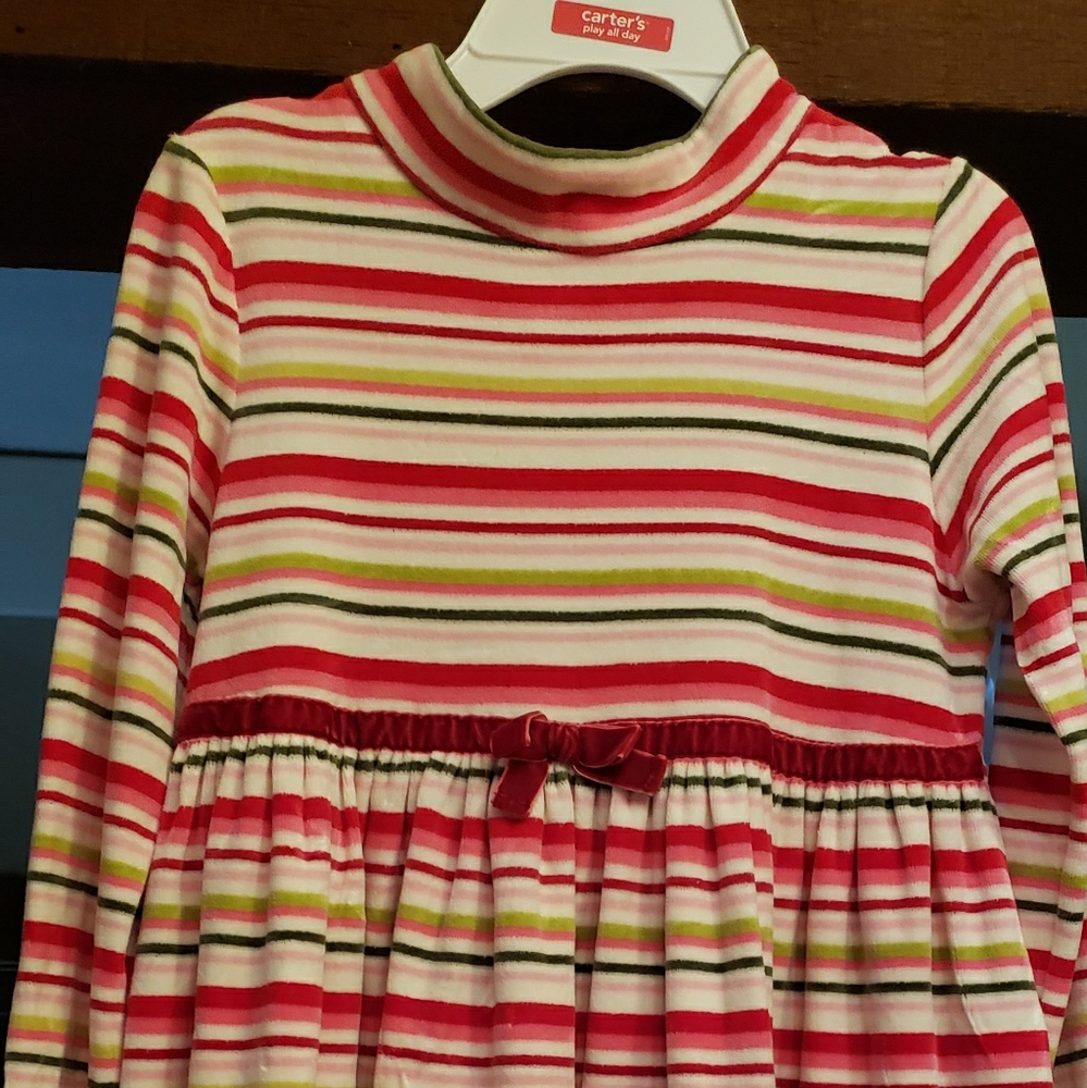 Gymboree Striped Velour Dress